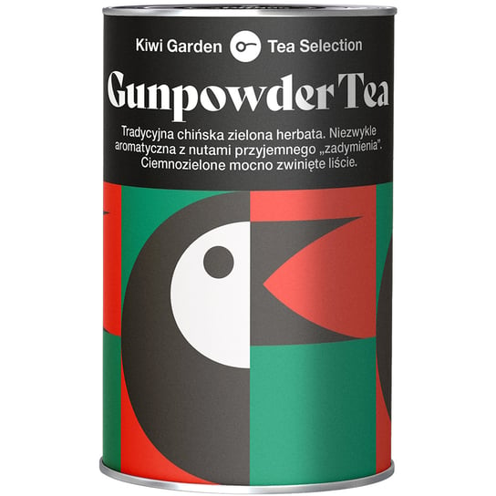 Herbata zielona Kiwi Garden Gunpowder 100 g Kiwi Garden