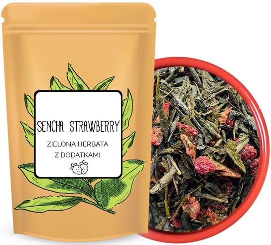 Herbata zielona Leo Tea truskawkowa 50 g Leo Tea