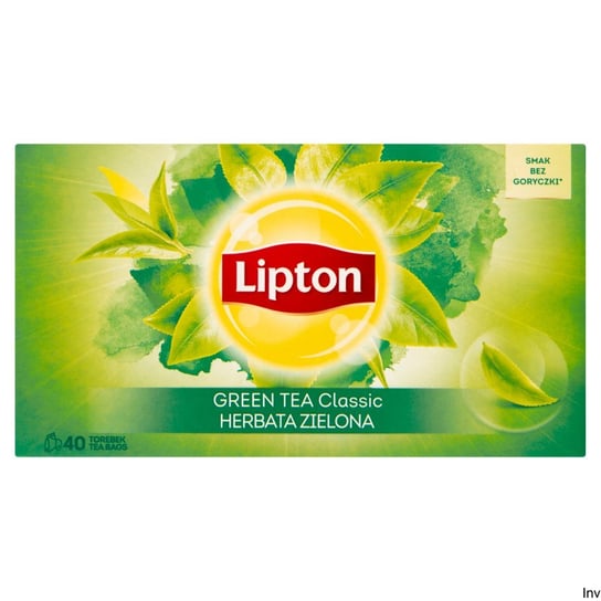 Herbata zielona Lipton classic 40 szt. Lipton