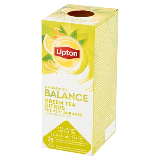 Herbata zielona Lipton cytrusowa 25 szt. Lipton
