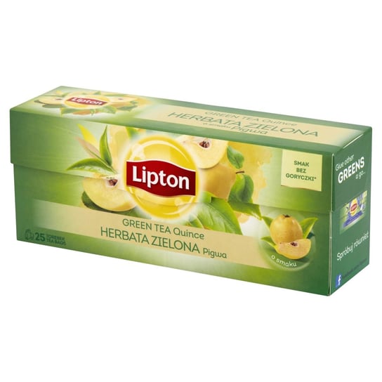 Herbata zielona Lipton Green Tea Pigwa, 40 g, 25 szt. Lipton