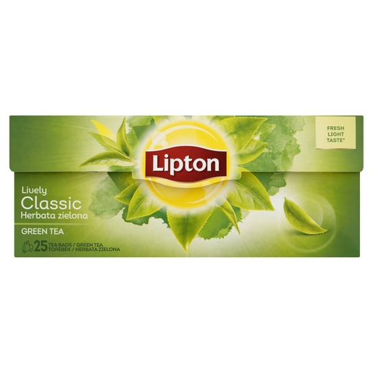 Herbata zielona Lipton klasyczna 25 szt. Lipton