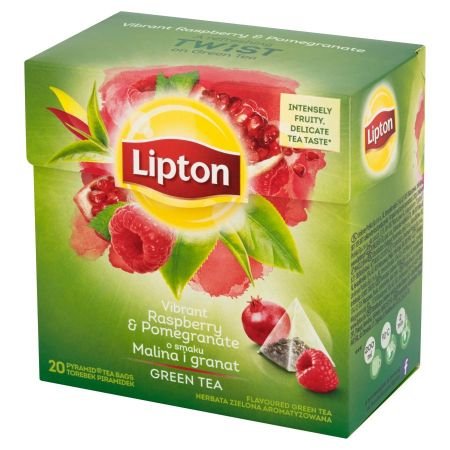 Herbata zielona Lipton Malina z granatem 20 szt. Lipton
