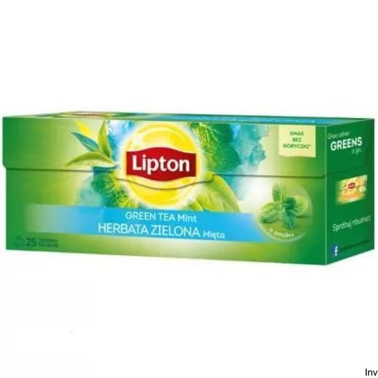 Herbata zielona Lipton miętowa 25 szt. Lipton