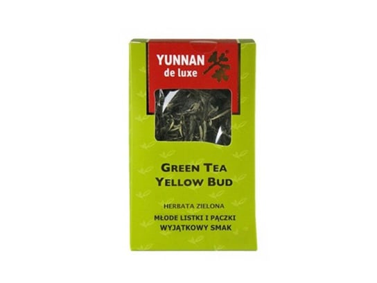 Herbata Zielona Liściasta Yellow Bud 100G Yunnan Tea De Lux YUNNAN TEA POLSKA