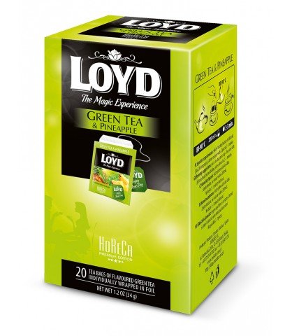 Herbata zielona Loyd Tea ananasowa 20 szt. Loyd Tea