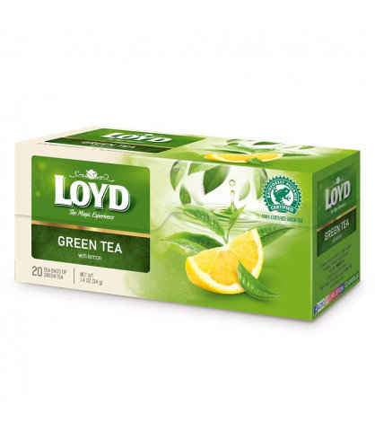 Herbata zielona Loyd Tea cytrynowa 20 szt. Loyd Tea