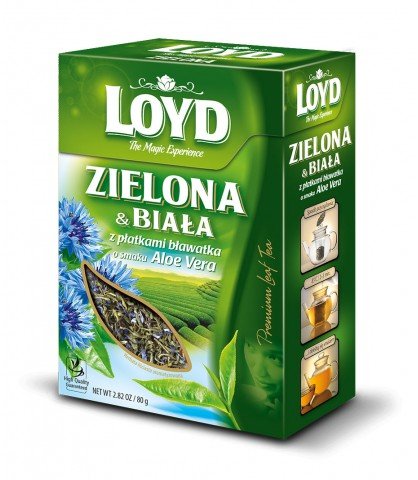 Herbata zielona Loyd Tea z aloesem 80 g Loyd Tea