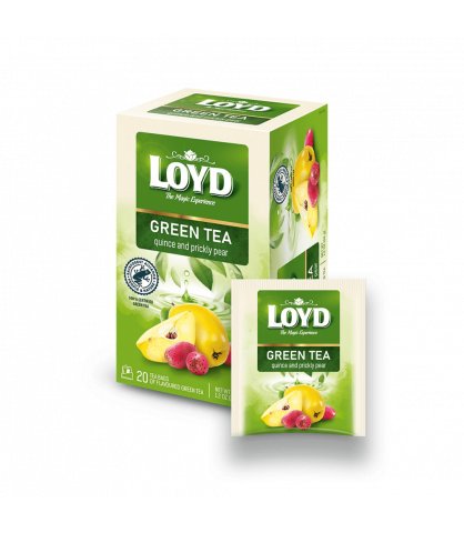 Herbata zielona Loyd Tea z pigwą i opuncją 20 szt. Loyd Tea