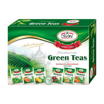 Herbata zielona Malwa mix 30 szt. Malwa