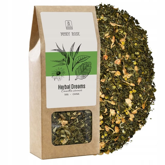 Herbata zielona Mary Rose Gunpowder 50 g Mary Rose