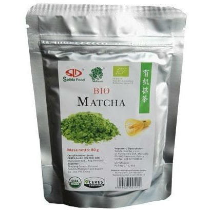 Herbata zielona matcha bio SOLIDA FOOD, 80 g Solida Food