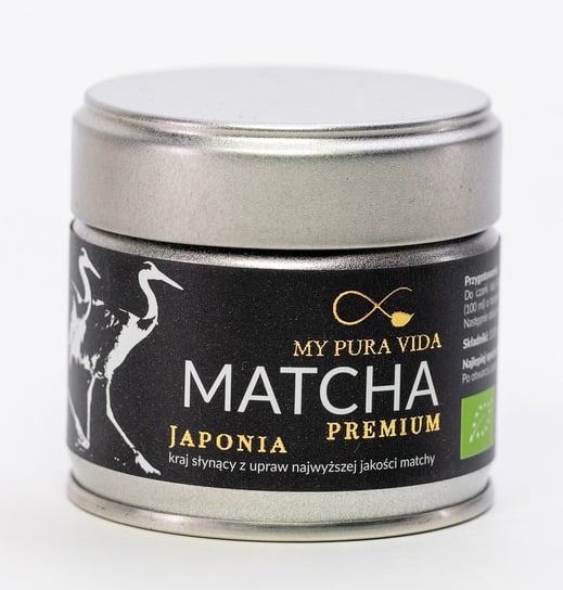 Herbata Zielona Matcha Premium Japońska Bio 30 G - My Pura Vida Inna marka