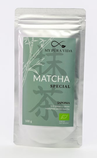 Herbata Zielona Matcha Special Japońska Bio 100 G - My Pura Vida Inna marka