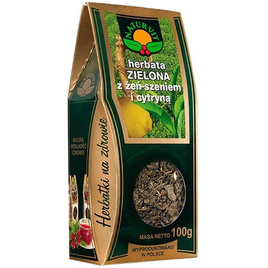 Herbata zielona Natura Wita z żeń szeniem 100 g Natura Wita