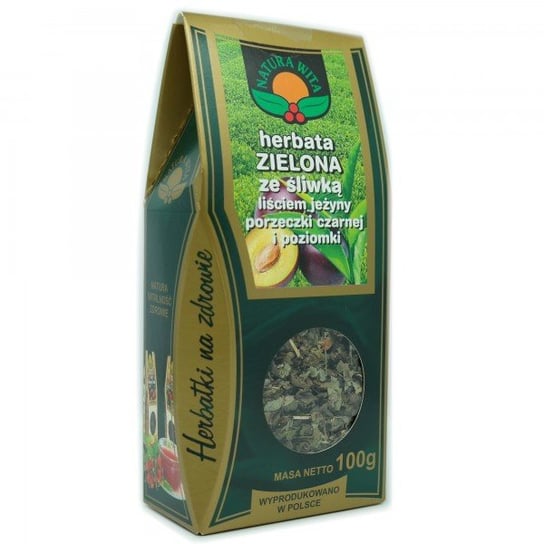 Herbata zielona Natura Wita ze śliwką 100 g Natura Wita
