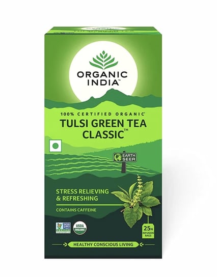 Herbata zielona Organic India 25 szt. Organic India