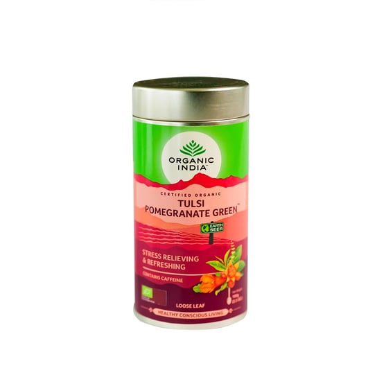 Herbata zielona Organic India z granatem 100 g Organic India