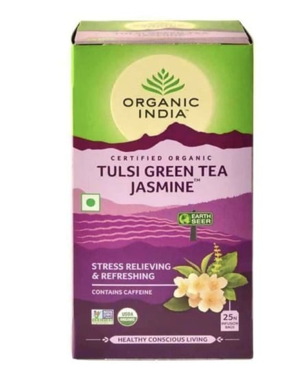 Herbata zielona Organic India z jaśminem 25 szt. Organic India
