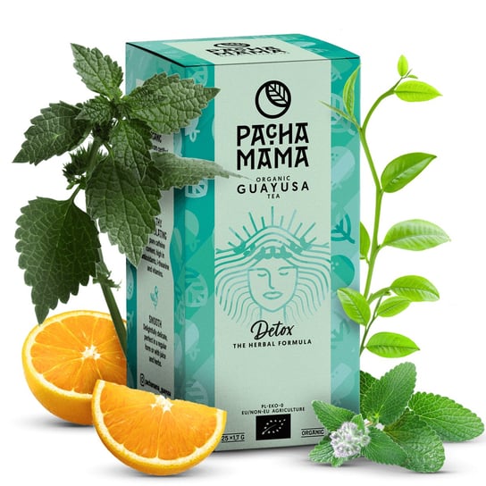 Herbata zielona Pachamama Detox 25 szt. Pachamama