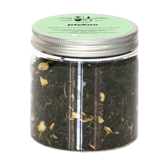 Herbata zielona PIĘKNO najlepsza sypana liściasta 120g kwiat jaśminu China Jasmin Chuang Hao Cup&You