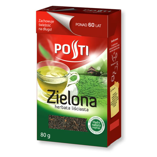 Herbata zielona Posti liściasta 80 g POSTI