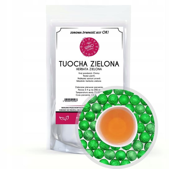 Herbata zielona prasowana TUOCHA Zielona - 500g Winoszarnia