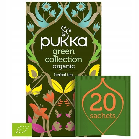 Herbata zielona Pukka Bio 20 szt. Lipton