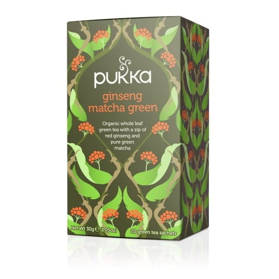Herbata zielona Pukka z trawą cytrynową 30 g Pukka