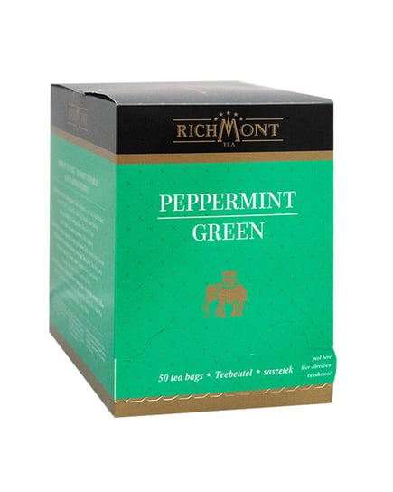 Herbata zielona Richmont Tea miętowa 50 szt. Richmont Tea