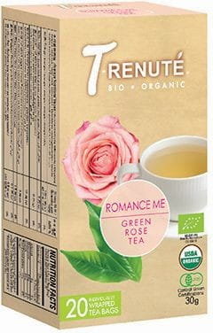 Herbata zielona różana bio T'RENUTE Romance Me, 20x1,5 g T'RENUTE