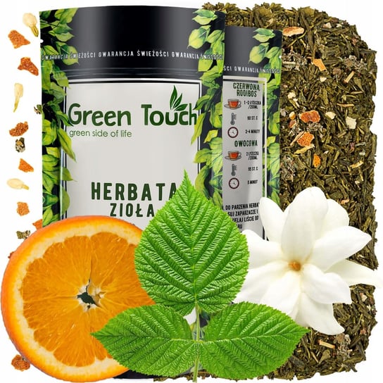Herbata zielona sencha ORANGE TWIST pomarańcza 50g Inna marka