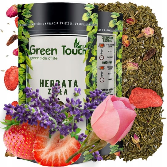 Herbata zielona sencha TRUSKAWKI W SZAMPANIE 50g Inna marka