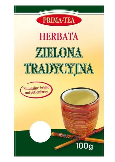 Herbata ZIELONA tradycyjna 100g PRIMA-TEA PRIMA-TEA