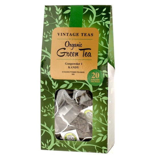 Herbata zielona Vintage Teas organiczna 20 szt. Vintage Teas
