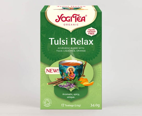Herbata zielona Yogi Tea kompozycja ziół 17 szt. Yogi TEA