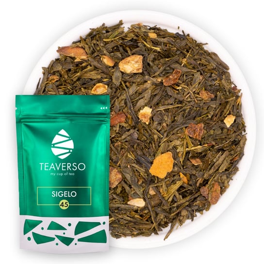 Herbata zielona z cytryną SIGELO 100 g TEAVERSO