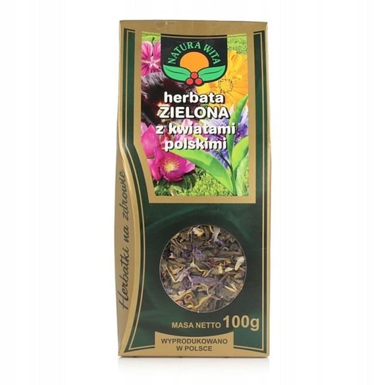 Herbata zielona z kwiatami polskimi 100g Inna marka