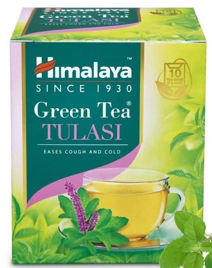 Herbata zielona z tulasi Himalaya 10 torebek Inny producent