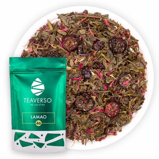 Herbata zielona z wiśnią Lamao 100 g TEAVERSO