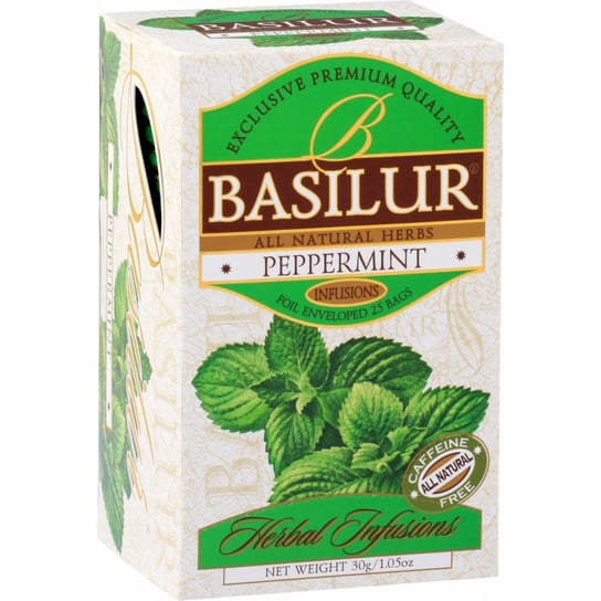 Herbata ziołowa Basilur z miętą pieprzową 25 szt. Basilur
