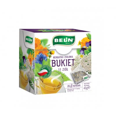 Herbata ziołowa Belin kompozycja zioł 20 szt. BELIN