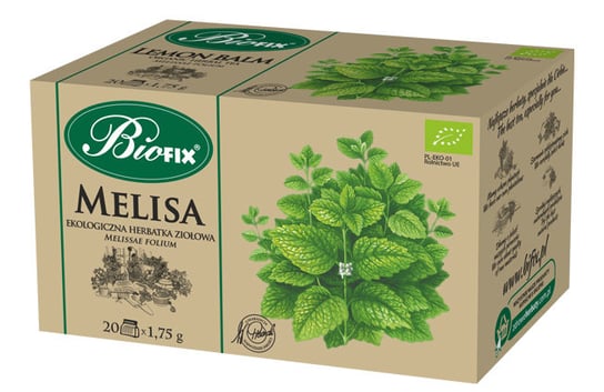 Herbata ziołowa Biofix melisa 20 szt. Bifix