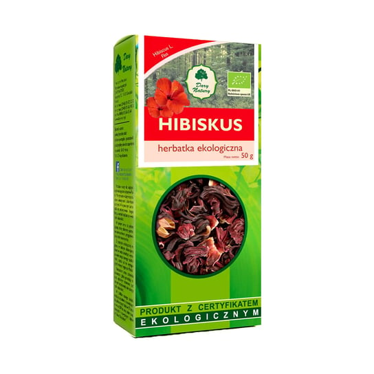 Herbata ziołowa Dary Natury z hibiskuem 50 g Dary Natury