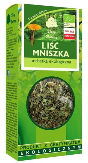 Herbata ziołowa Dary Natury z liści mniszka 25 g Dary Natury