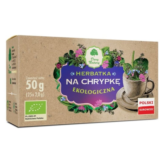 Herbata ziołowa Dary Natury z liścmi babki zwyczajnej 25 szt. Dary Natury