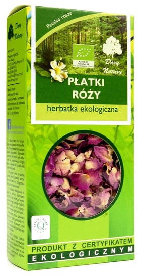 Herbata ziołowa Dary Natury z płatkami róż 20 g Dary Natury