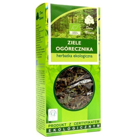 Herbata ziołowa Dary Natury z zielem ogórecznika 50 g Dary Natury