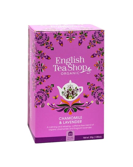 Herbata ziołowa English Tea Shop z lawendą 20 szt. English Tea Shop