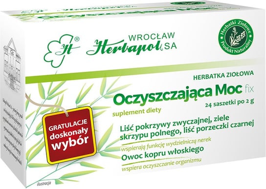 Herbata ziołowa Herbapol oczyszczająca 24 szt. Herbapol